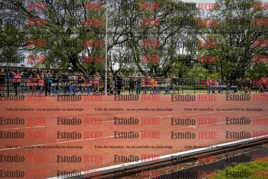 Fotos de los 100 m de varones