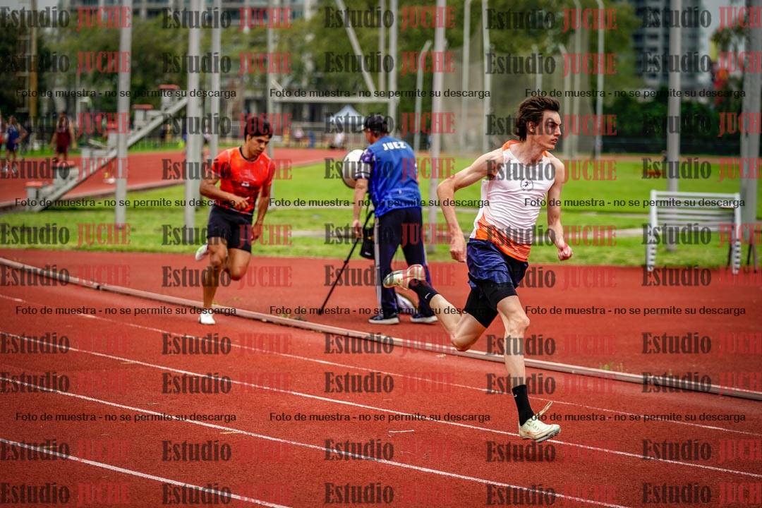 Fotos de los 200 m de varones