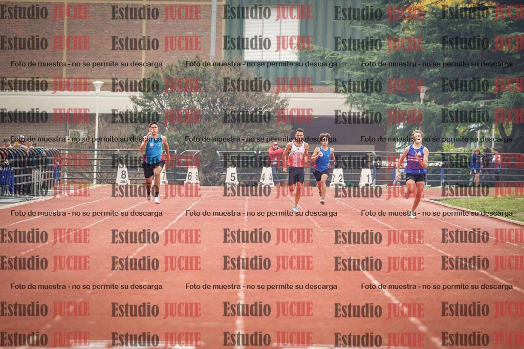 Fotos de los 200 m llanos de varones