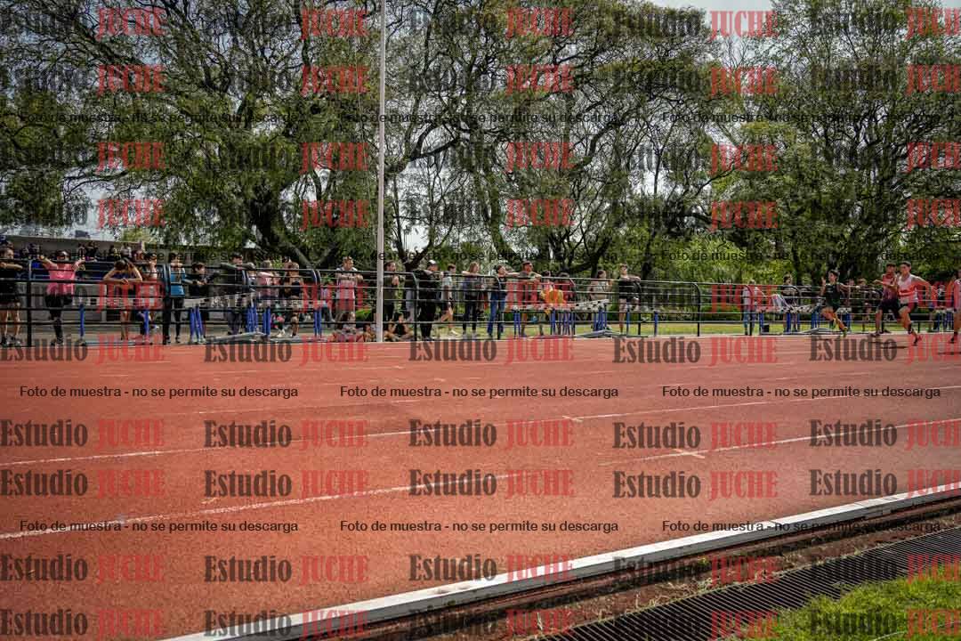 Fotos de los 100 m de varones