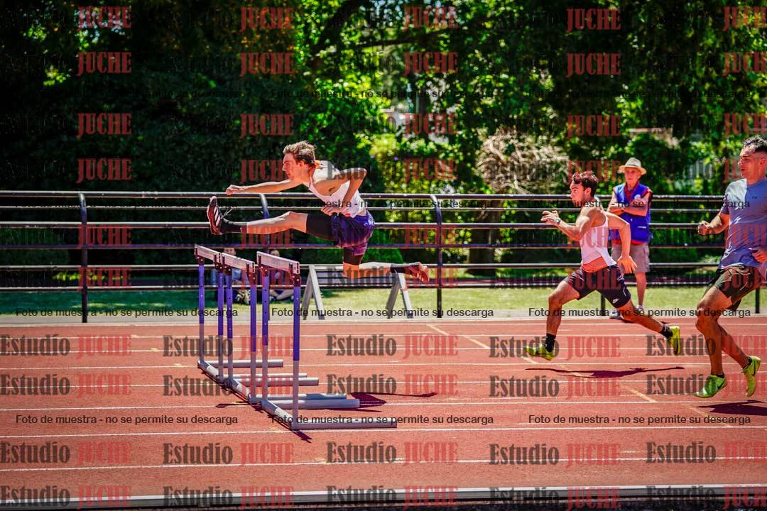 Fotos de los 110 m con vallas de varones
