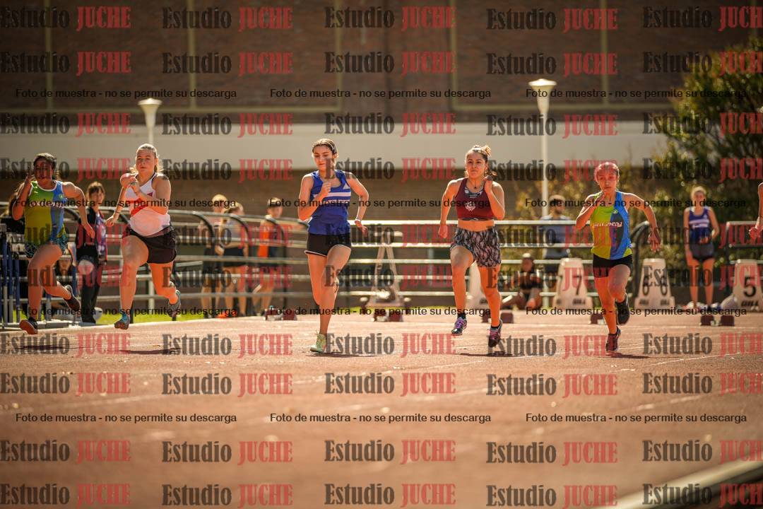 Fotos de los 100 m llanos de mujeres