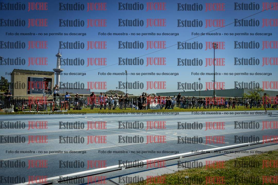 Fotos de los 100 m llanos de varones