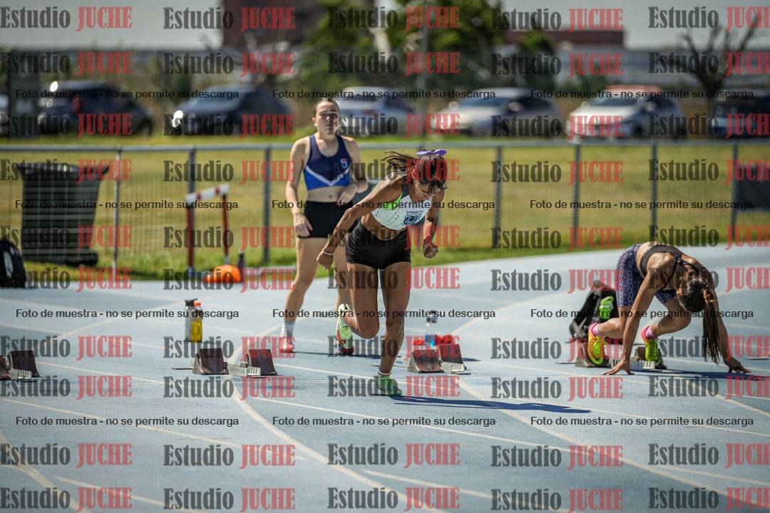 Fotos de los 100 m llanos de mujeres
