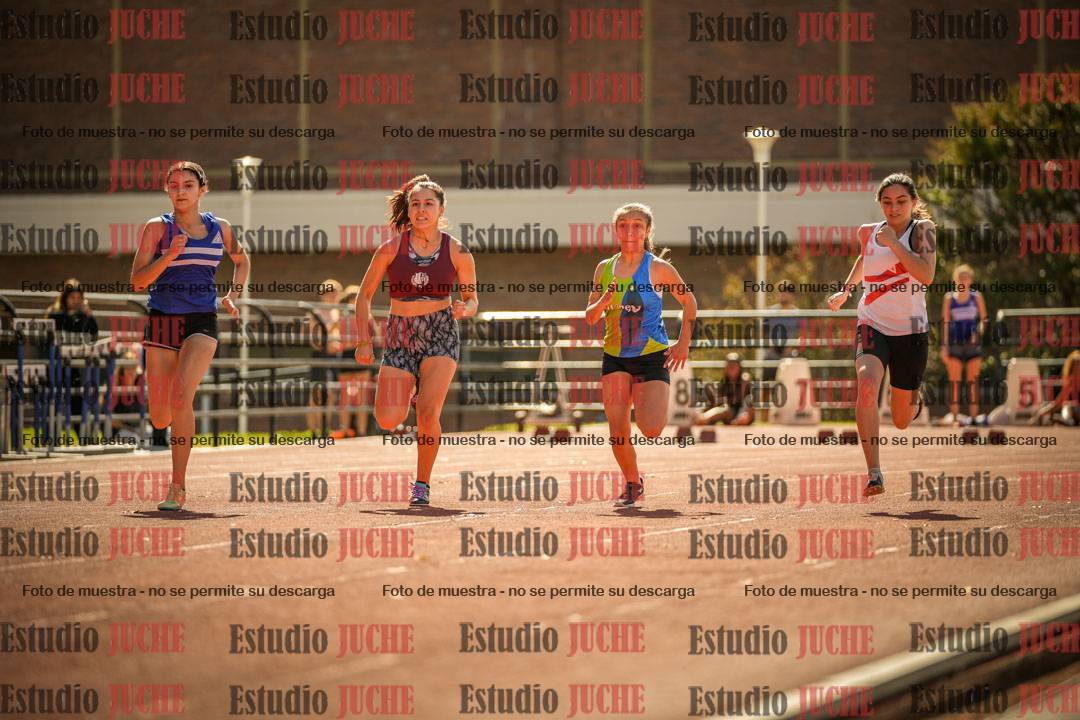 Fotos de los 100 m llanos de mujeres