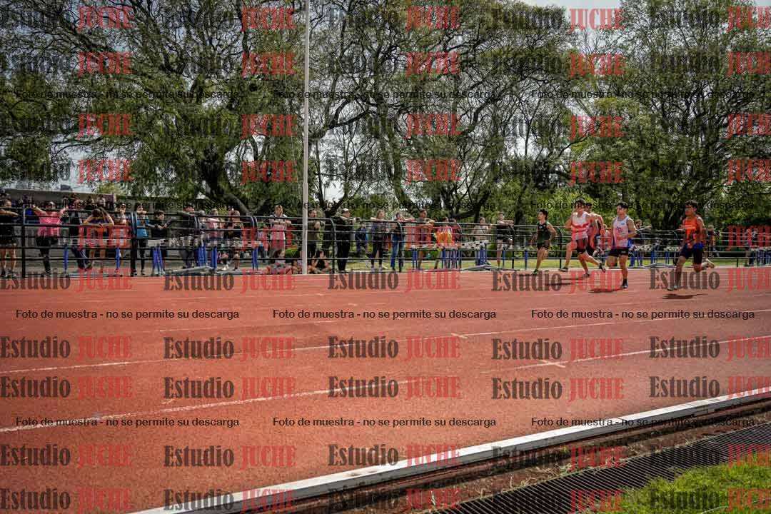 Fotos de los 100 m de varones