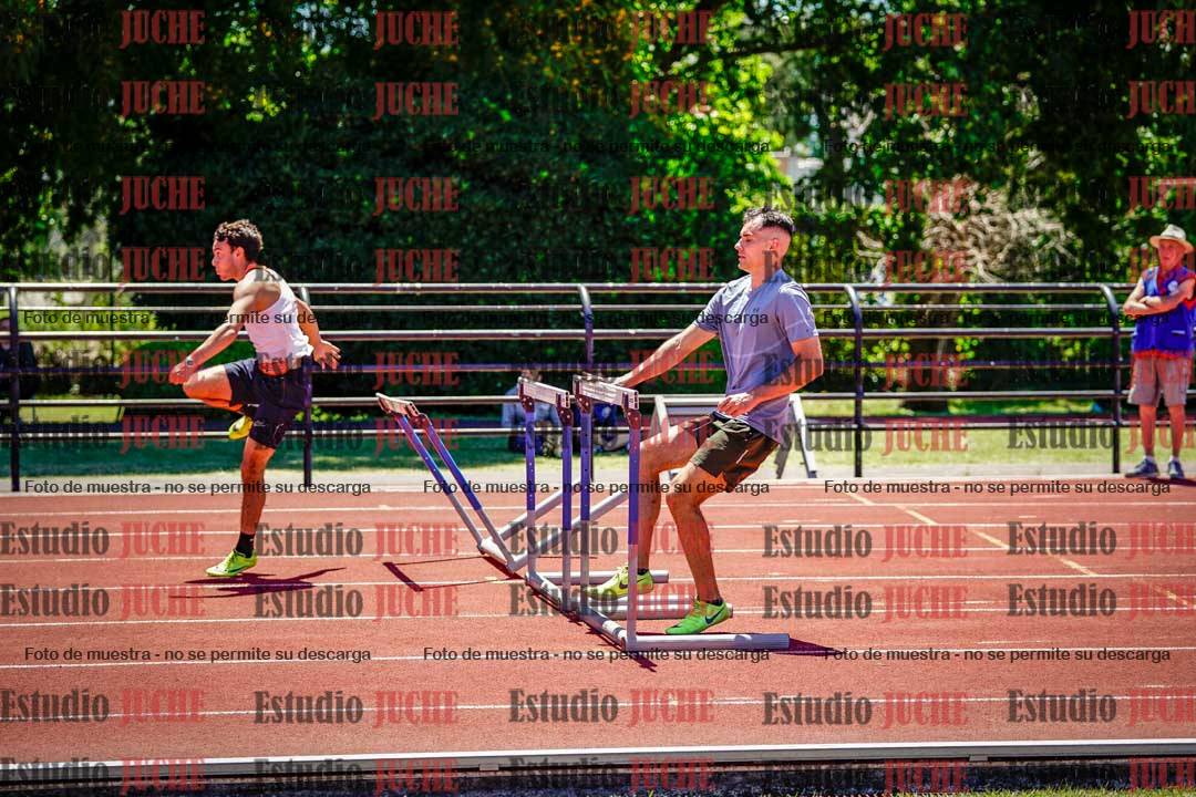 Fotos de los 110 m con vallas de varones