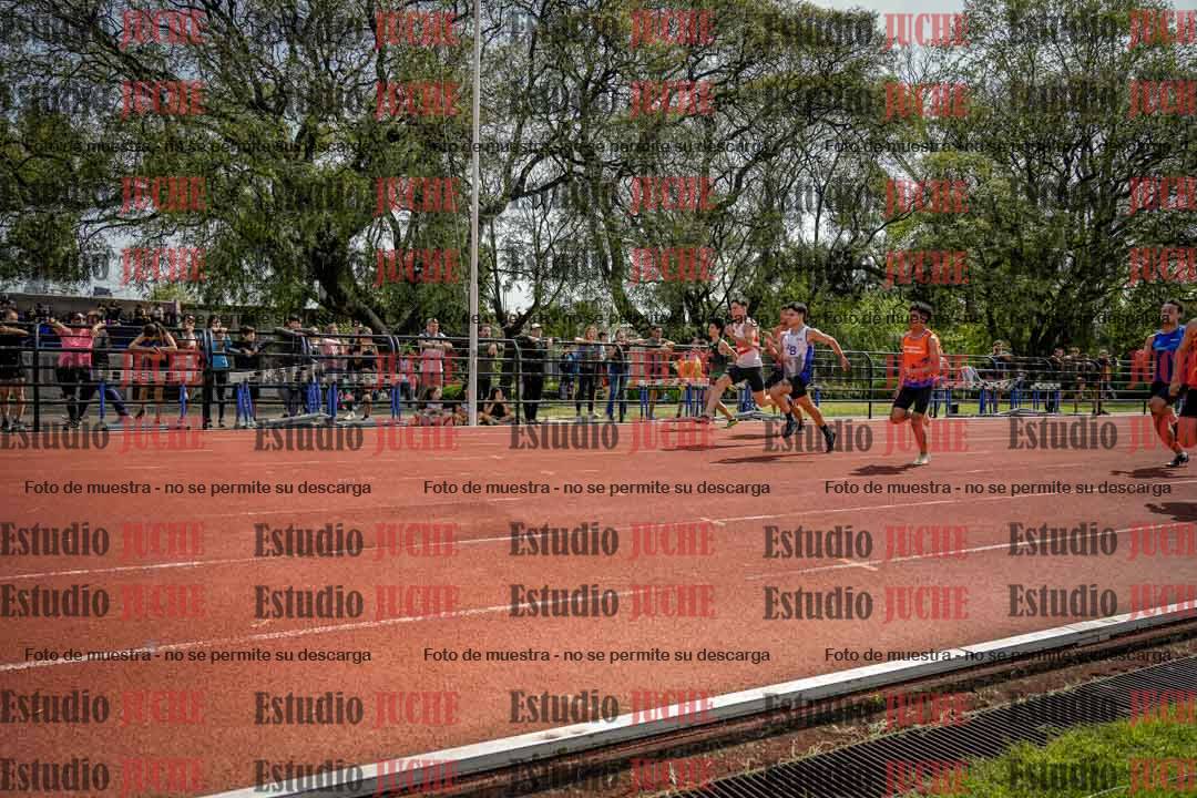 Fotos de los 100 m de varones