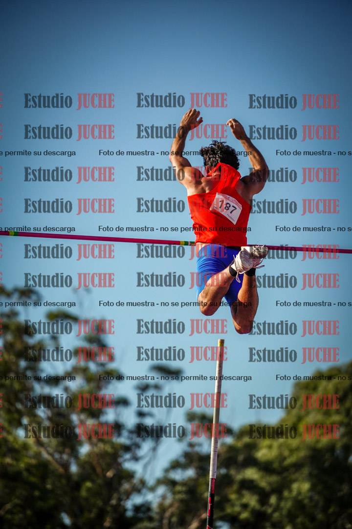Fotos del salto con garrocha de varones - FINAL