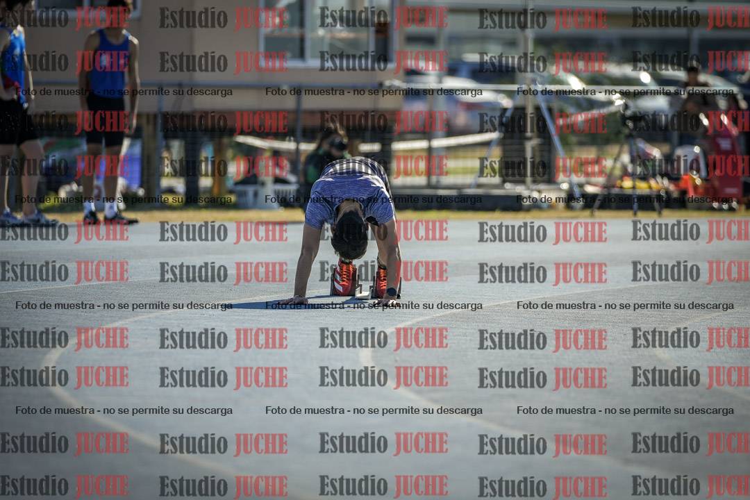 Fotos de los 400 m llanos de varones