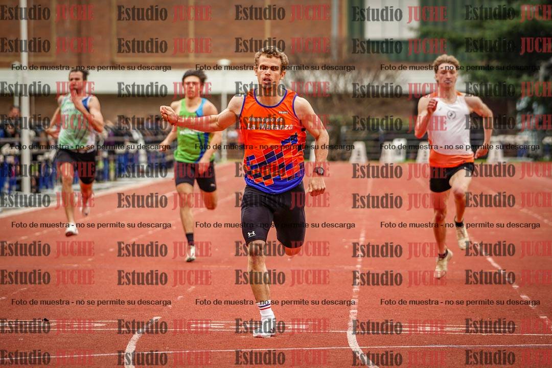 Fotos de los 200 m de varones