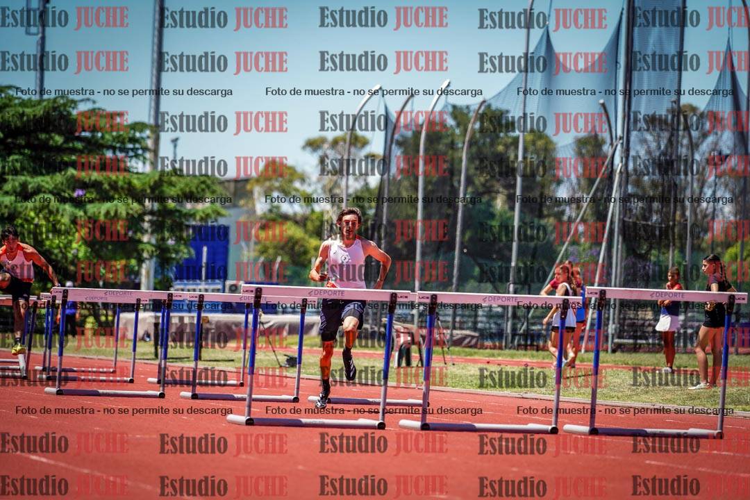 Fotos de los 110 m con vallas de varones