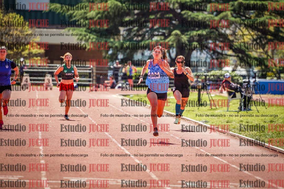 Fotos de los 100 m llanos de mujeres