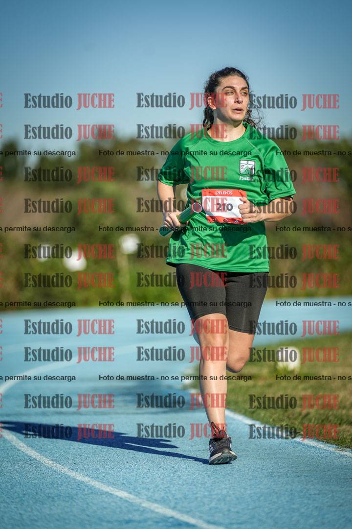 Fotos durante los relevos