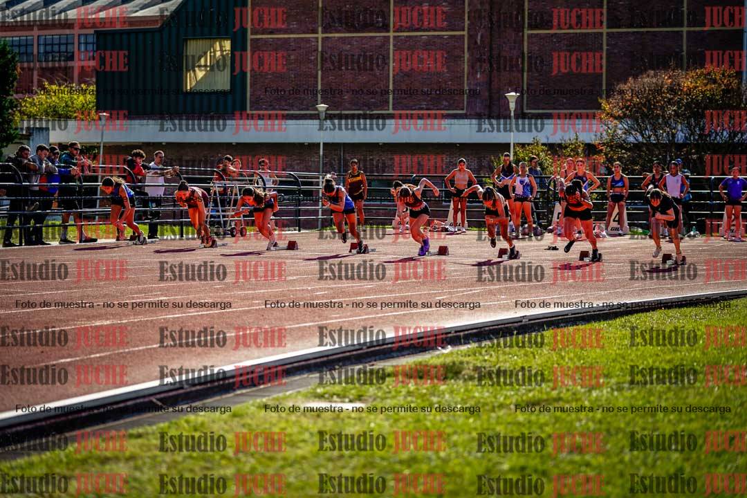 Fotos de los 100 m llanos de mujeres