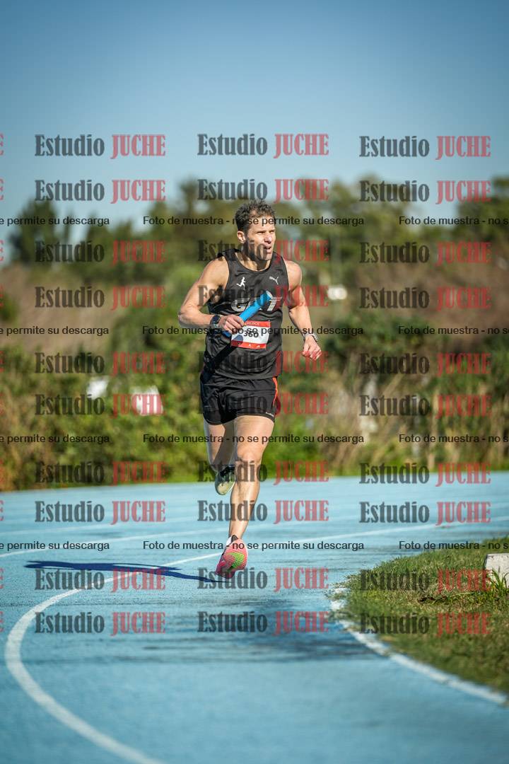 Fotos durante los relevos