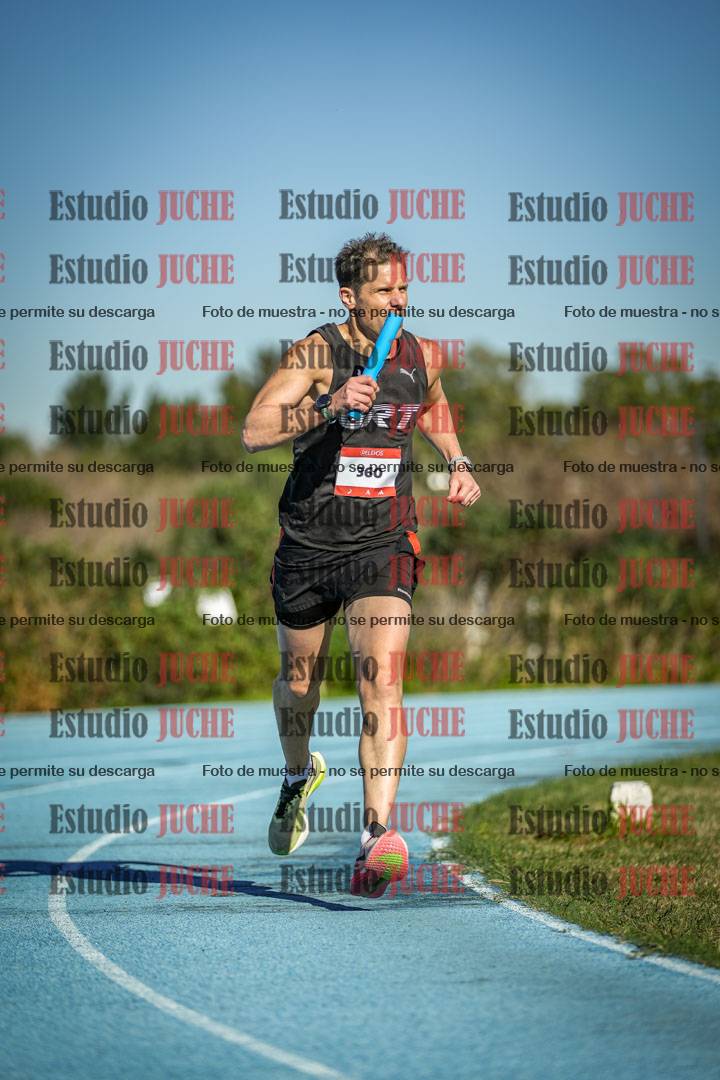 Fotos durante los relevos