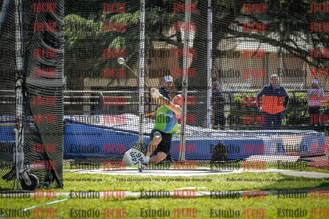 Fotos del lanzamiento de martillo de varones