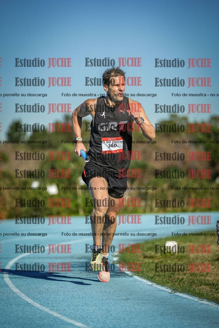 Fotos durante los relevos