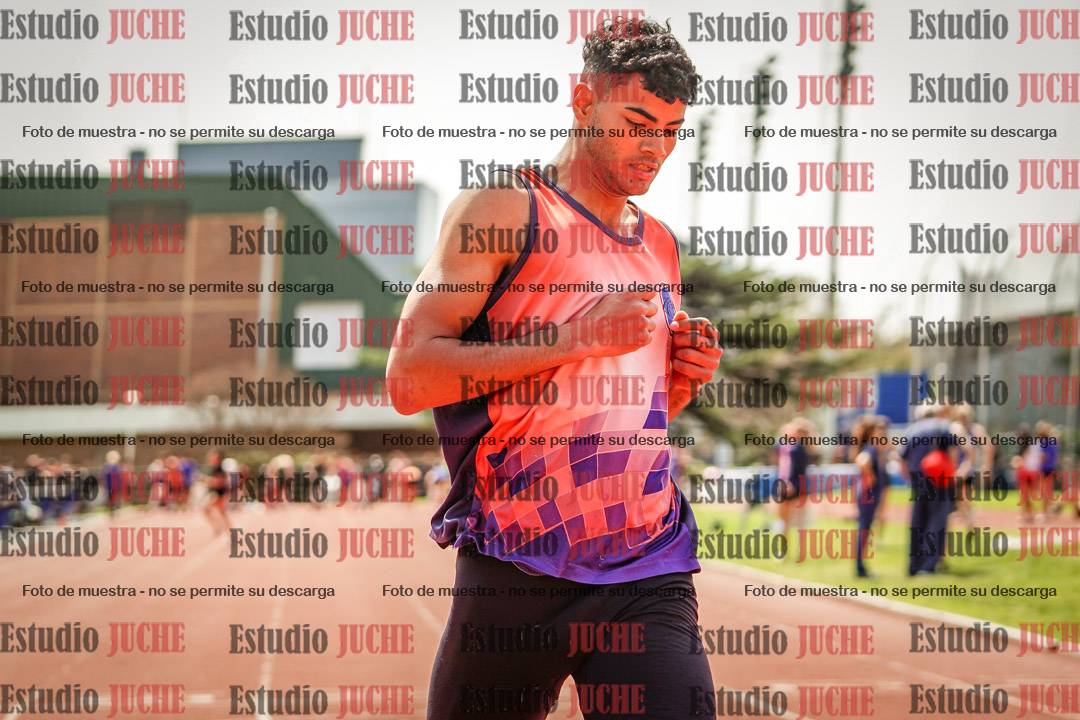 Fotos de los 100 m de varones