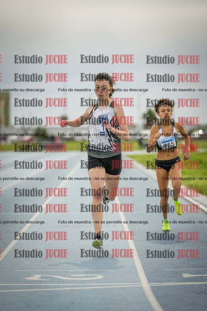 Fotos de los 800 m llanos de mujeres - U17