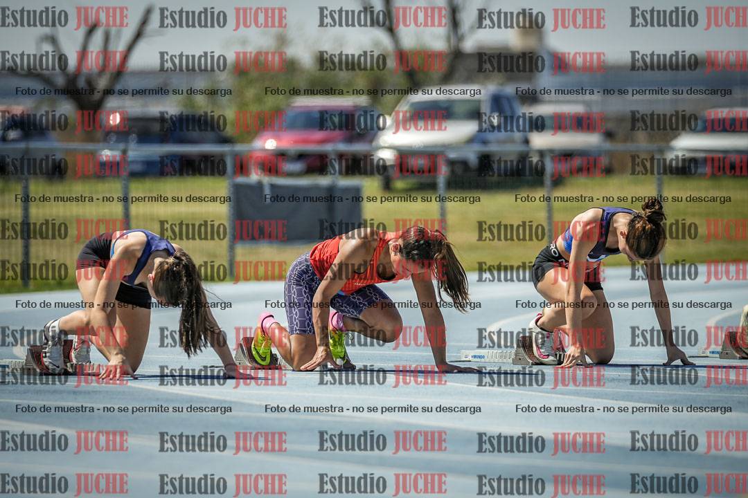 Fotos de los 100 m llanos de mujeres