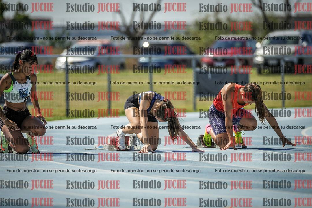 Fotos de los 100 m llanos de mujeres