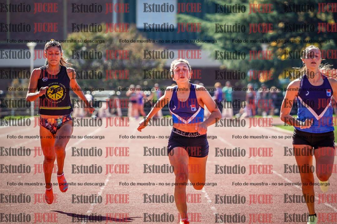 Fotos de los 100 m llanos de mujeres