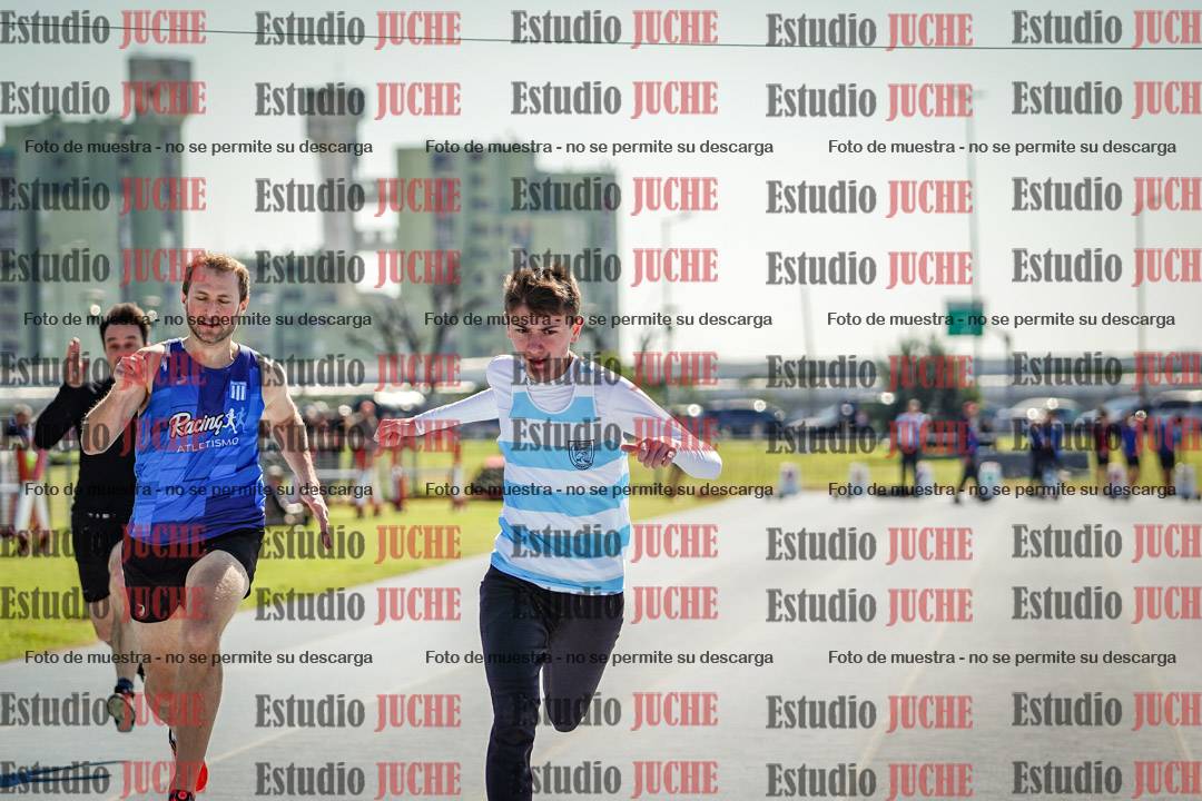 Fotos de los 100 m llanos de varones