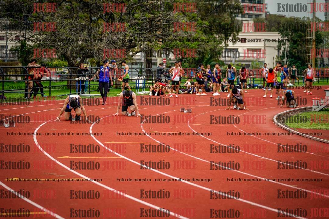 Fotos de los 200 m de varones