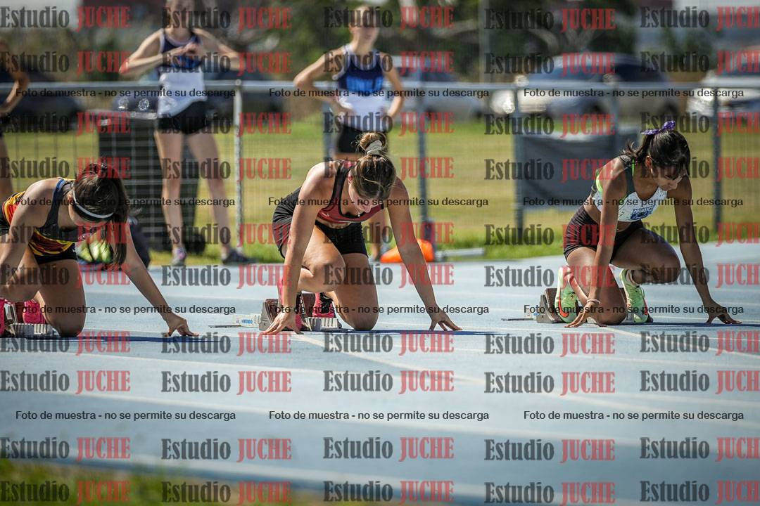 Fotos de los 100 m llanos de mujeres