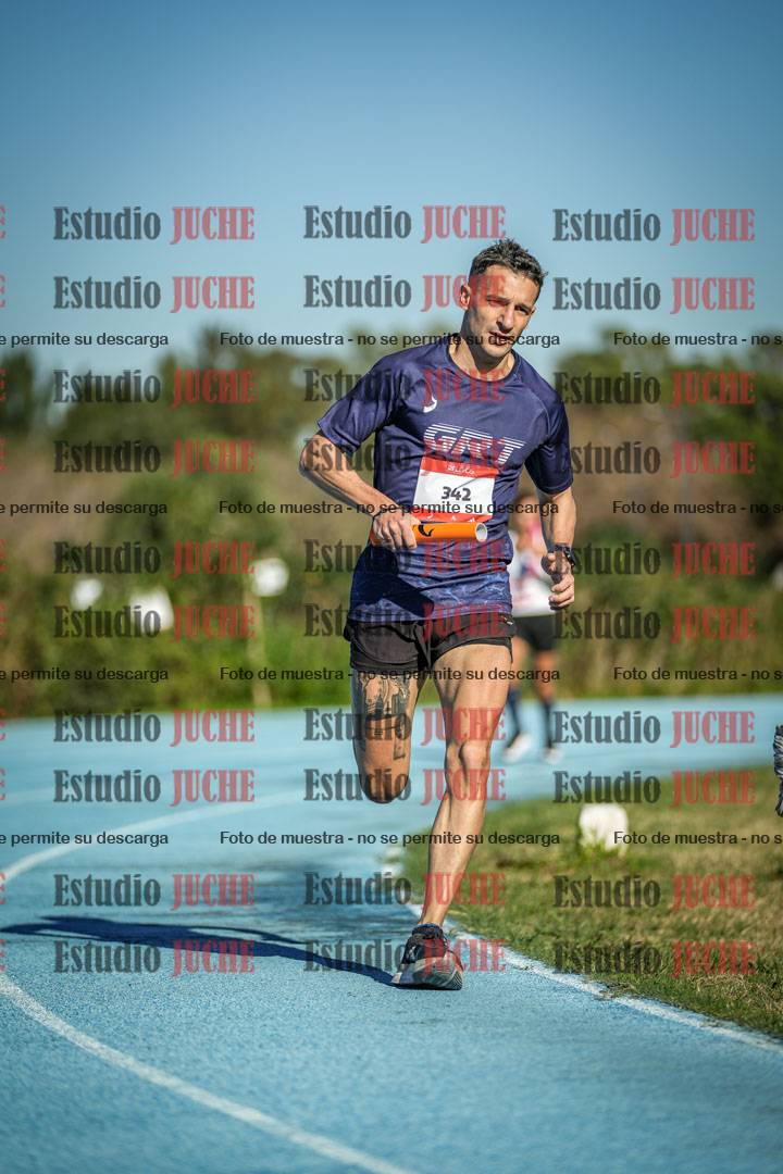 Fotos durante los relevos