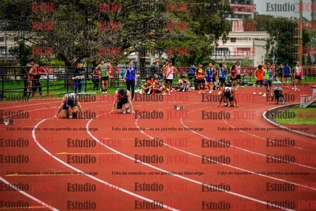 Fotos de los 200 m de varones
