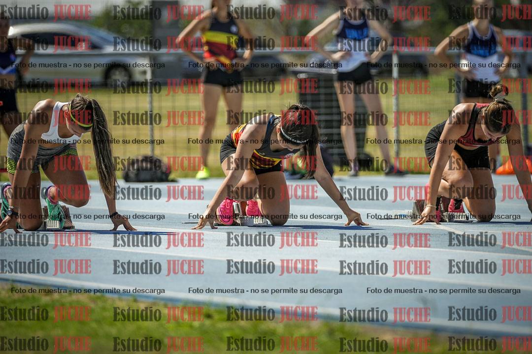 Fotos de los 100 m llanos de mujeres