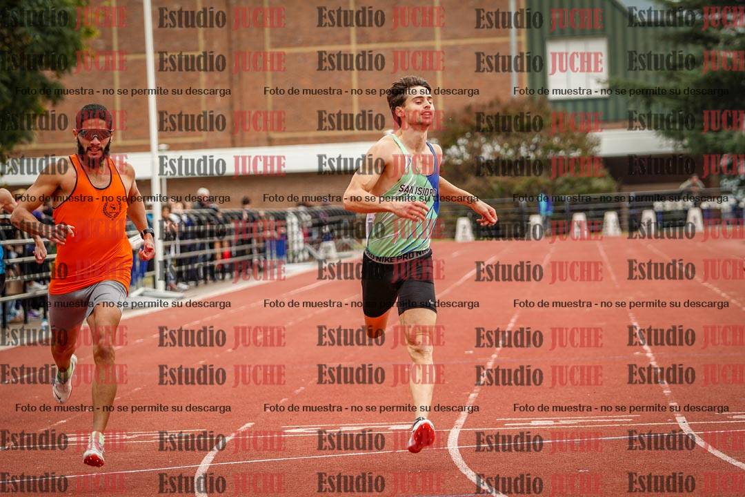 Fotos de los 200 m llanos de varones