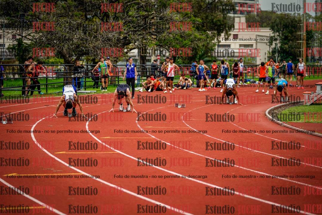 Fotos de los 200 m de varones