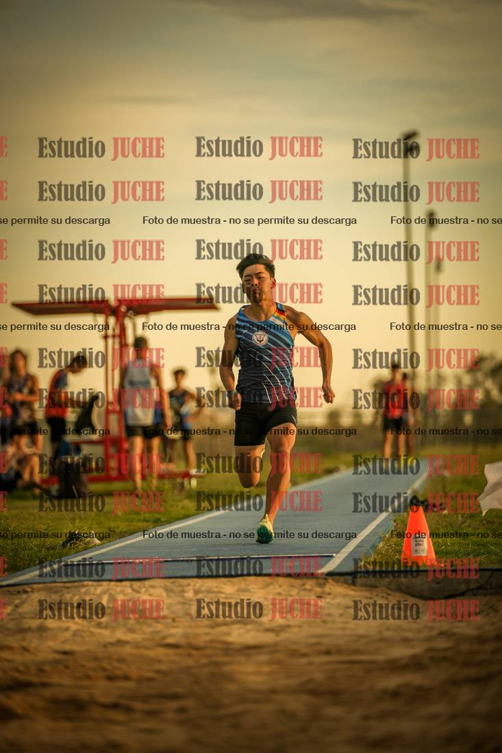 Fotos del salto en largo de varones