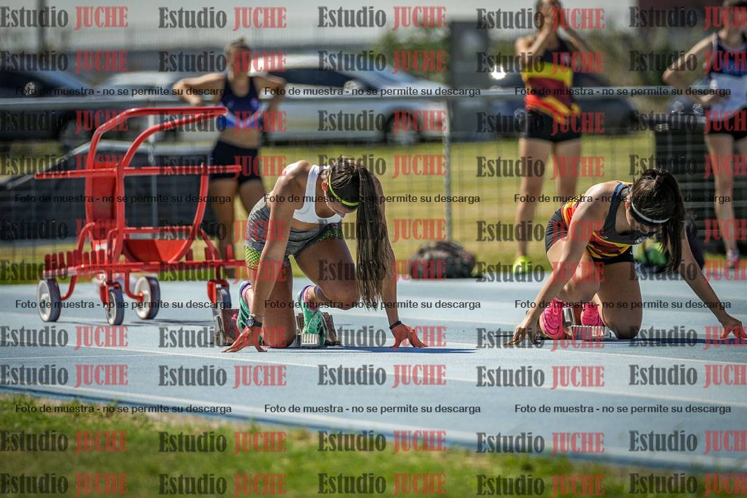 Fotos de los 100 m llanos de mujeres
