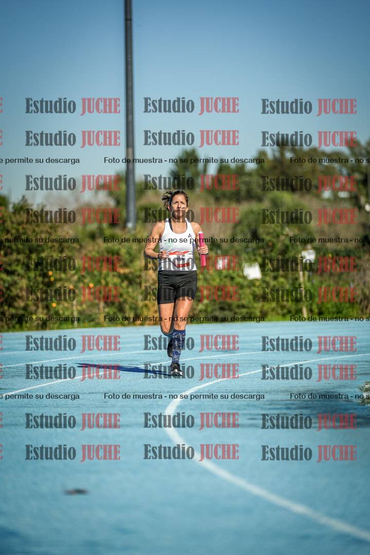 Fotos durante los relevos