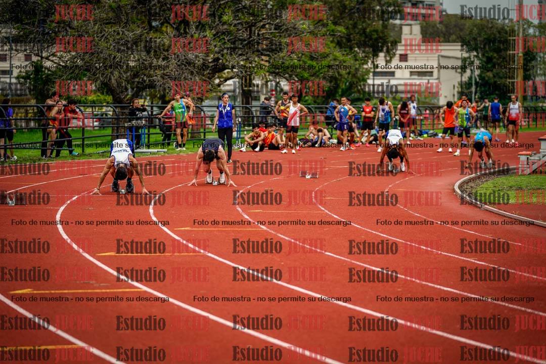 Fotos de los 200 m de varones