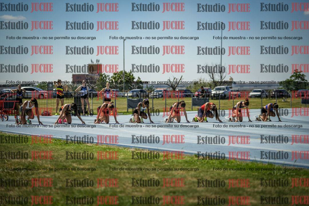 Fotos de los 100 m llanos de mujeres