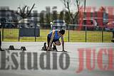 Fotos de los 100 m llanos de varones
