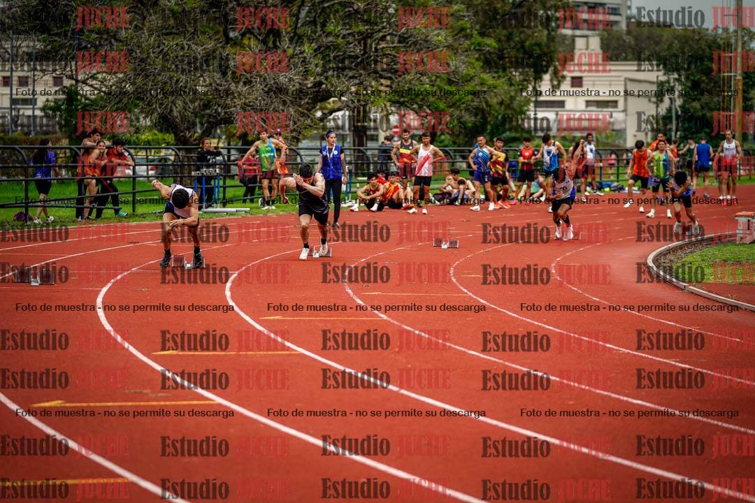 Fotos de los 200 m de varones