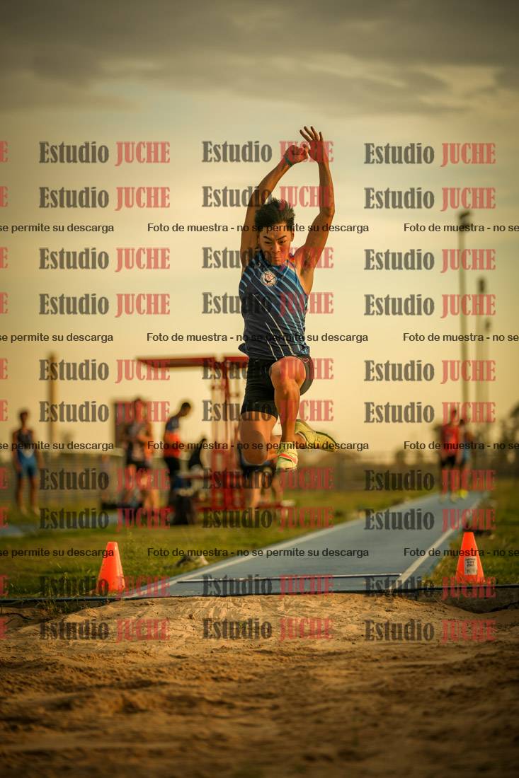 Fotos del salto en largo de varones