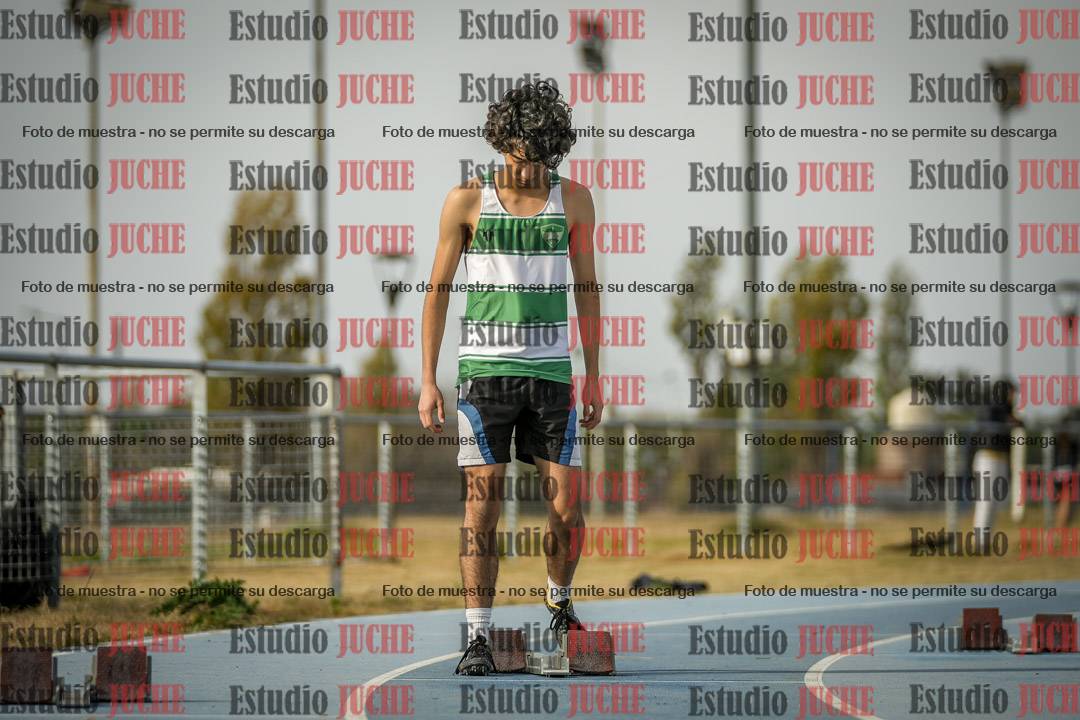 Fotos de los 200 m llanos de varones