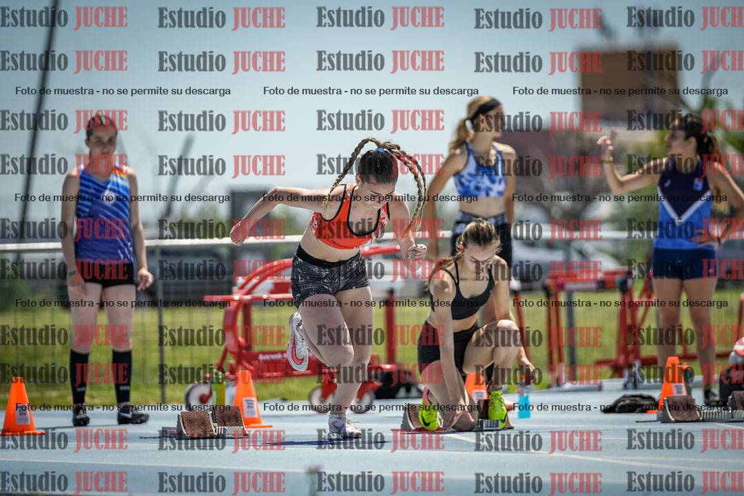 Fotos de los 100 m llanos de mujeres