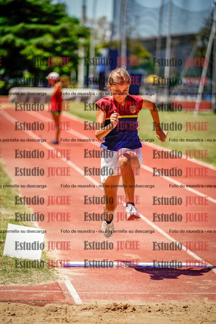 Fotos del salto en largo de mujeres - U14