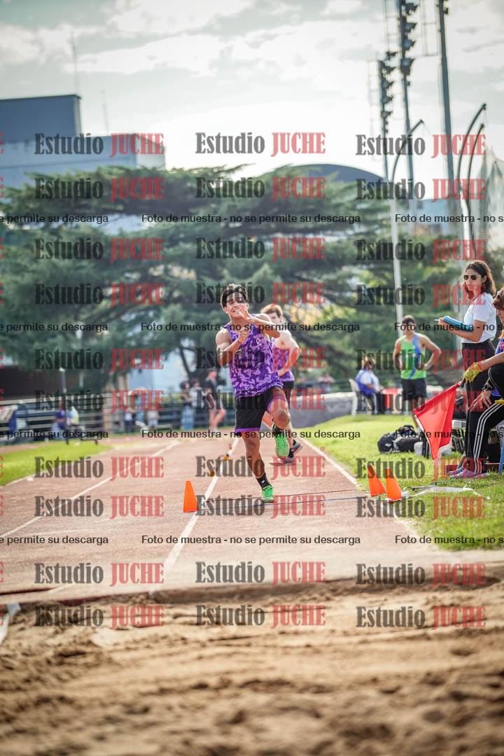 Fotos del salto triple de varones