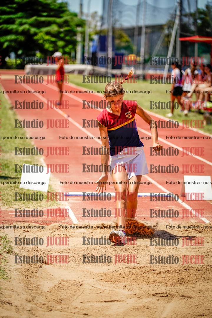 Fotos del salto en largo de mujeres - U14