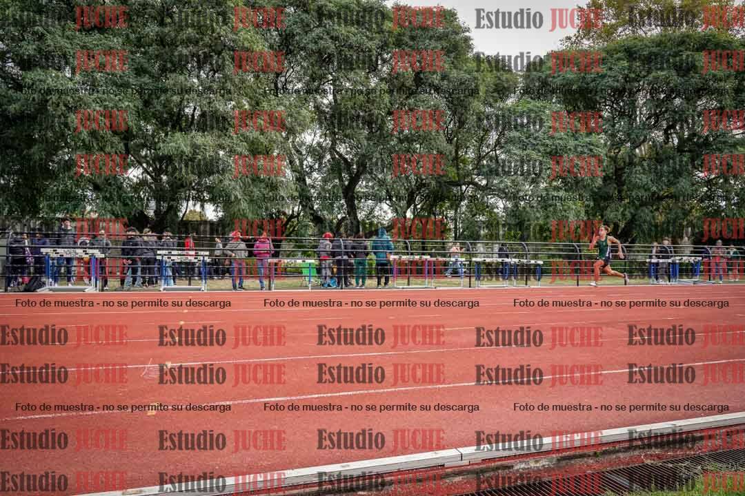 Fotos de los 100 m llanos de varones